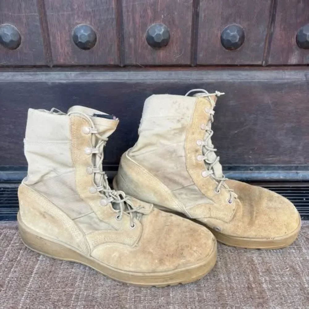 Altama Tan Suede Military Combat Boots size 10.5R